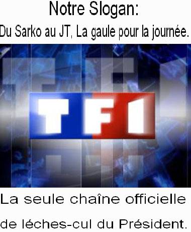 TF1, chaîne de leches culs